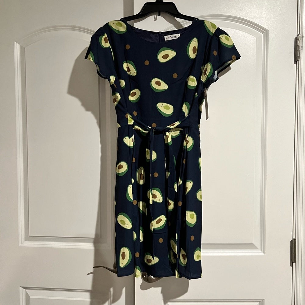 Avocado Print Dress